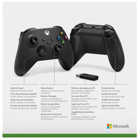 XBOX BREZŽIČNI KONTROLER + ADAPTER WINDOWS 10 889842657586